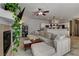 Open-concept living area, seamlessly connects to the kitchen, perfect for entertaining at 3313 Jamaica Princess Pl # 3, North Las Vegas, NV 89084