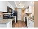 Updated kitchen featuring stainless steel appliances, granite countertops, and ample cabinet space at 3550 Bay Sands Dr # 3020, Laughlin, NV 89029