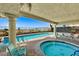 Enjoy a community pool and spa with mountain views on a sunny day at 3550 Bay Sands Dr # 3020, Laughlin, NV 89029