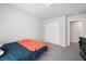 Bedroom featuring a closet and neutral carpet at 3807 Andorian Ave, North Las Vegas, NV 89084