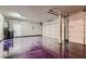 Clean, finished garage with epoxy floors and updated lighting at 3892 Pasilla Ave, Las Vegas, NV 89118