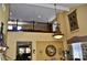 Open-concept space with a dining area, living room view, and high ceilings at 4047 Cougar Falls Ct, North Las Vegas, NV 89085