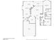 Detailed floor plan showcasing layout of the home with measurements for rooms and overall structure at 482 Bonnie Brook Pl, Henderson, NV 89012