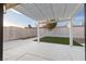 This backyard covered patio offers a relaxing outdoor space for leisure at 4842 Plata Del Sol Dr, Las Vegas, NV 89121