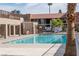 Beautiful community pool with sparkling water, perfect for relaxing and enjoying sunny days at 5000 Indian River Dr # 475, Las Vegas, NV 89103