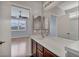 Bathroom with vanity and shower at 576 Bayo Canyon Ct, Henderson, NV 89015