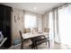 Sunlit breakfast nook featuring modern decor and seating at 6487 W Levi Ave, Las Vegas, NV 89141