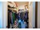 Walk-in closet offering ample storage space for clothes and accessories at 6487 W Levi Ave, Las Vegas, NV 89141