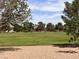 Expansive grassy area in a well-maintained park, perfect for recreation and relaxation at 8301 Strawberry Spring St, Las Vegas, NV 89143