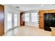Bright kitchen with stainless steel appliances, lots of windows, and ample cabinet space at 9092 Sosa Creek Ave, Las Vegas, NV 89149