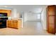 Open-concept kitchen and living room, ideal for modern living and entertaining at 9092 Sosa Creek Ave, Las Vegas, NV 89149