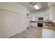 Kitchen featuring white cabinets, granite countertops, and stainless appliances at , Las Vegas, NV 89130