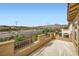 Private balcony offers open space and beautiful views at 12277 Bluebird Canyon Pl, Las Vegas, NV 89138