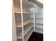 Spacious closet with ample shelving, offering generous storage and organization solutions at 12277 Bluebird Canyon Pl, Las Vegas, NV 89138
