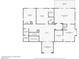 Layout showing bedrooms, bathrooms and closets with approximate measurements at 12277 Bluebird Canyon Pl, Las Vegas, NV 89138