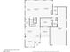 Detailed floor plan showcasing the layout of the home with various rooms and dimensions at 12277 Bluebird Canyon Pl, Las Vegas, NV 89138
