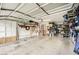 Spacious garage with ample storage and an organized layout at 12277 Bluebird Canyon Pl, Las Vegas, NV 89138