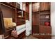 Walk-in closet with custom built-ins providing ample and organized storage space at 23 Quiet Moon Ln, Las Vegas, NV 89135