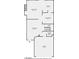 Main level floor plan including Gathering room, living room, kitchen, and garage at 257 Via Franciosa Dr, Henderson, NV 89011