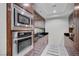 Modern kitchen featuring stainless steel appliances, sleek cabinetry, and stylish countertops at 2700 Las Vegas Blvd # 3507, Las Vegas, NV 89109