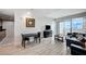 Inviting living room boasts natural light, wood floors, and comfortable seating, creating a welcoming atmosphere at 2700 Las Vegas Blvd # 3507, Las Vegas, NV 89109