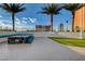 Enjoy Las Vegas views from this amazing roof deck with a fire pit and putting green at 2700 Las Vegas Blvd # 3507, Las Vegas, NV 89109