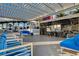 Relax on this beautifully-decorated roof deck featuring comfortable seating and an outdoor kitchen at 2700 Las Vegas Blvd # 3507, Las Vegas, NV 89109