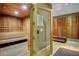 Inviting sauna room with wooden benches and walls, offering a relaxing and therapeutic experience at 2700 Las Vegas Blvd # 3507, Las Vegas, NV 89109