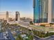Exterior shot of the building against a clear sky, showcasing its modern design at 4381 W Flamingo Rd # 12304, Las Vegas, NV 89103