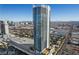 Exterior of the high-rise building showing modern architecture and city views at 4381 W Flamingo Rd # 12304, Las Vegas, NV 89103