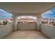 Relaxing outdoor deck featuring a view of neighboring houses at 6655 Tranquil Seas Ct, Las Vegas, NV 89139