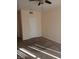 Bedroom featuring neutral carpet and paint, and a ceiling fan at 6955 N Durango Dr # 2107, Las Vegas, NV 89149