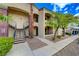 Beautiful building exterior with well-maintained landscaping at 7885 W Flamingo Rd # 2012, Las Vegas, NV 89147