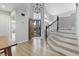 Inviting front entrance with a decorative door, large windows, and a welcome sign at 8433 Honeywood Cir, Las Vegas, NV 89128