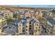 Gorgeous aerial shot of residences at 9144 Las Manaitas Ave # 201, Las Vegas, NV 89144