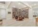 Inviting library with floor-to-ceiling bookshelves, comfortable seating, and great natural light at 9144 Las Manaitas Ave # 201, Las Vegas, NV 89144