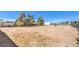 Large and level backyard with plenty of space for customization, gardening or outdoor activities at 10615 Rancho Destino Rd, Las Vegas, NV 89183