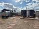 Open backyard with spa, covered outdoor kitchen and desert landscaping at 1201 Madison Ave, Las Vegas, NV 89106