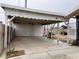 Spacious covered carport with a storage area, offering convenient parking and shelter at 1201 Madison Ave, Las Vegas, NV 89106