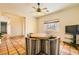 Comfortable dining area with tile floors and natural light, ideal for casual meals at 2201 Rosanna St, Las Vegas, NV 89117
