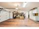 Large garage space with plentiful storage solutions, ideal for organization and functionality at 2201 Rosanna St, Las Vegas, NV 89117