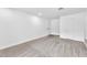 Cozy bedroom with new carpet and neutral walls and two doors at 2606 S Durango Dr # 287, Las Vegas, NV 89117