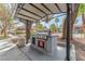 Community grill area featuring a built-in stainless steel grill, perfect for outdoor cooking at 2606 S Durango Dr # 287, Las Vegas, NV 89117