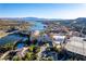 Breathtaking aerial view of Lake Las Vegas, showcasing its resort-style amenities and stunning mountain backdrop at 30 Strada Di Villaggio # 409, Henderson, NV 89011