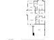 Detailed floor plan of the home showing layout and dimensions at 3643 Spring Willow Ct, Las Vegas, NV 89147