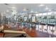 Well-equipped gym with modern equipment and a spacious workout area at 4471 Dean Martin Dr # 2101, Las Vegas, NV 89103