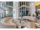 Bright lobby with stylish seating, modern decor, and large windows at 4471 Dean Martin Dr # 2101, Las Vegas, NV 89103