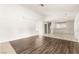 Bright living room features wood flooring at 6155 W Twain Ave, Las Vegas, NV 89103