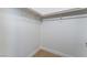 Empty walk-in closet with basic shelving and light wood-style flooring at 629 Majestic Sky Dr, North Las Vegas, NV 89031