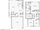 The first floor plan highlights the kitchen, living area, garage and the second floor shows the primary bedroom and additional bedrooms at 6622 Palm Branch St, North Las Vegas, NV 89086
